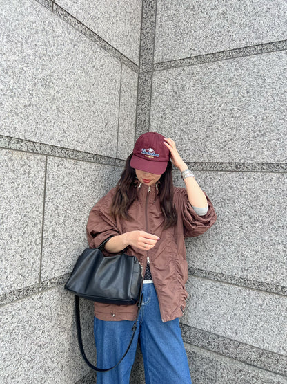 vintageライクロゴキャップ