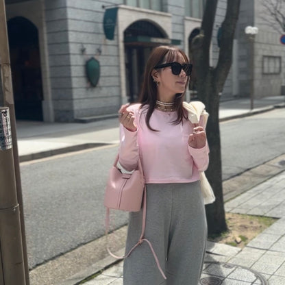 2WAYパステルバケツトート
