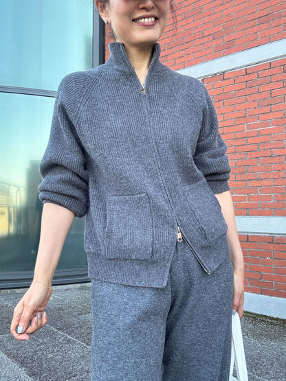 ジップニットセットアップ