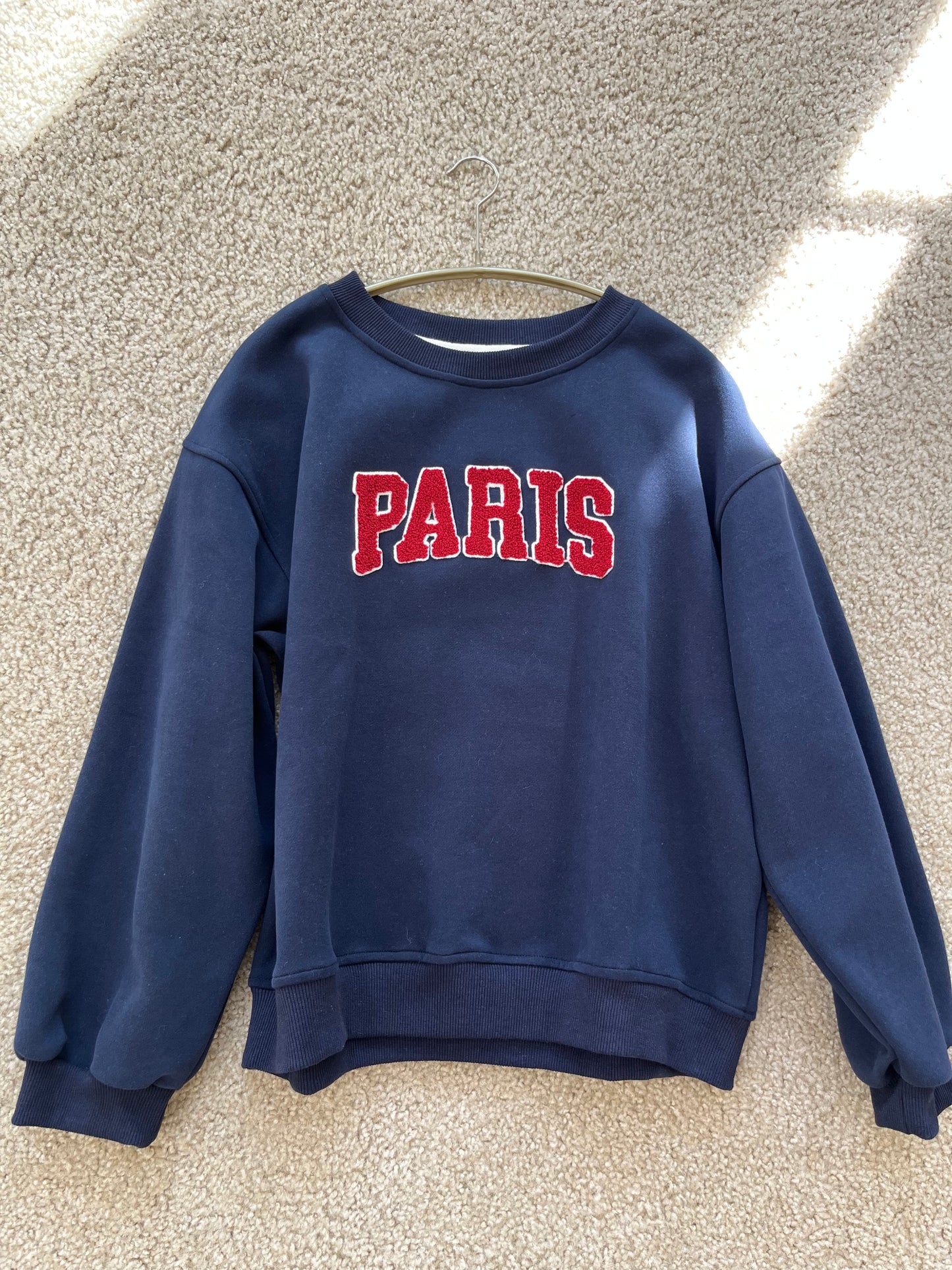 PARISネイビースウェット