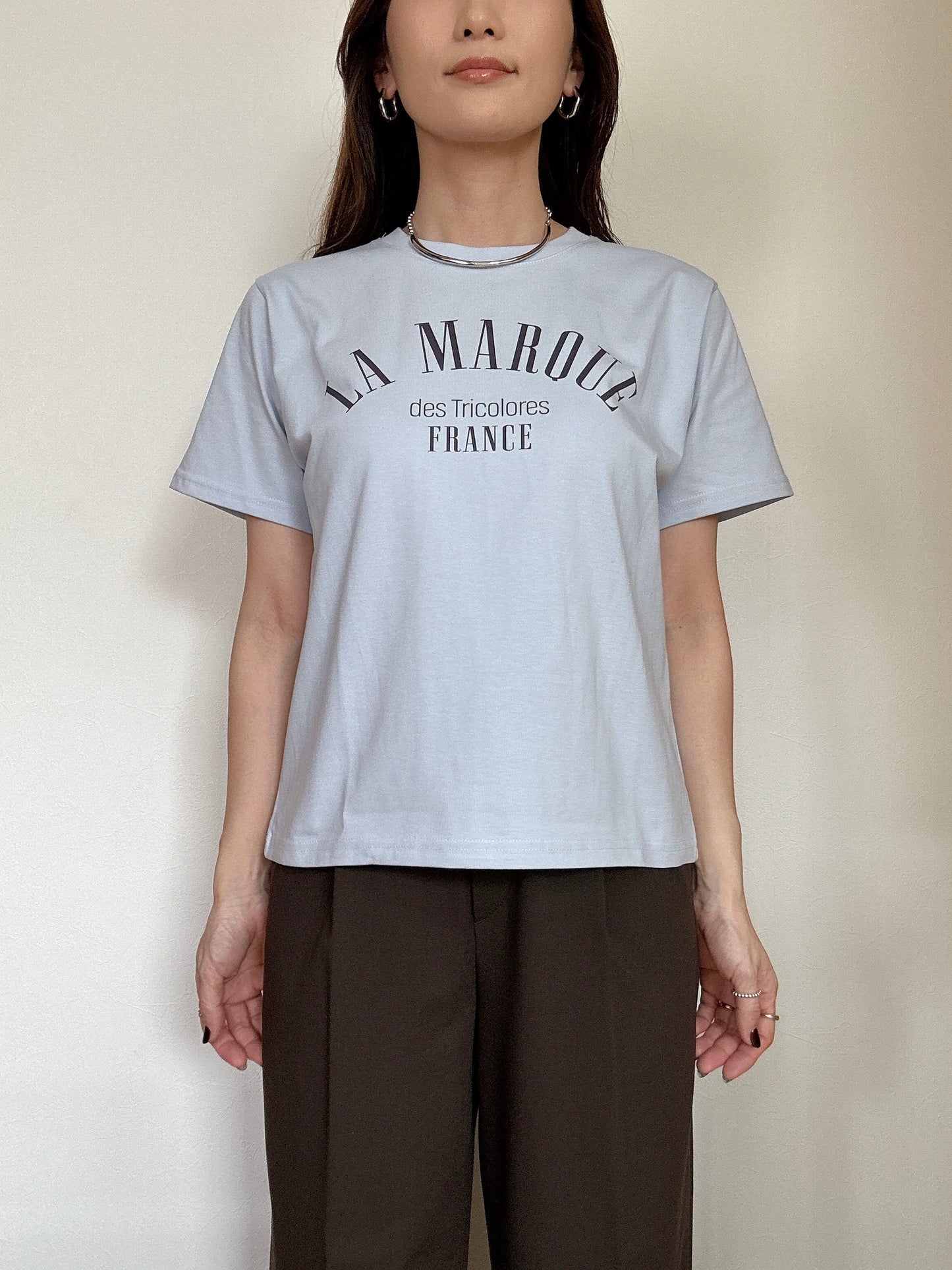 LA MAROUE ロゴTシャツ