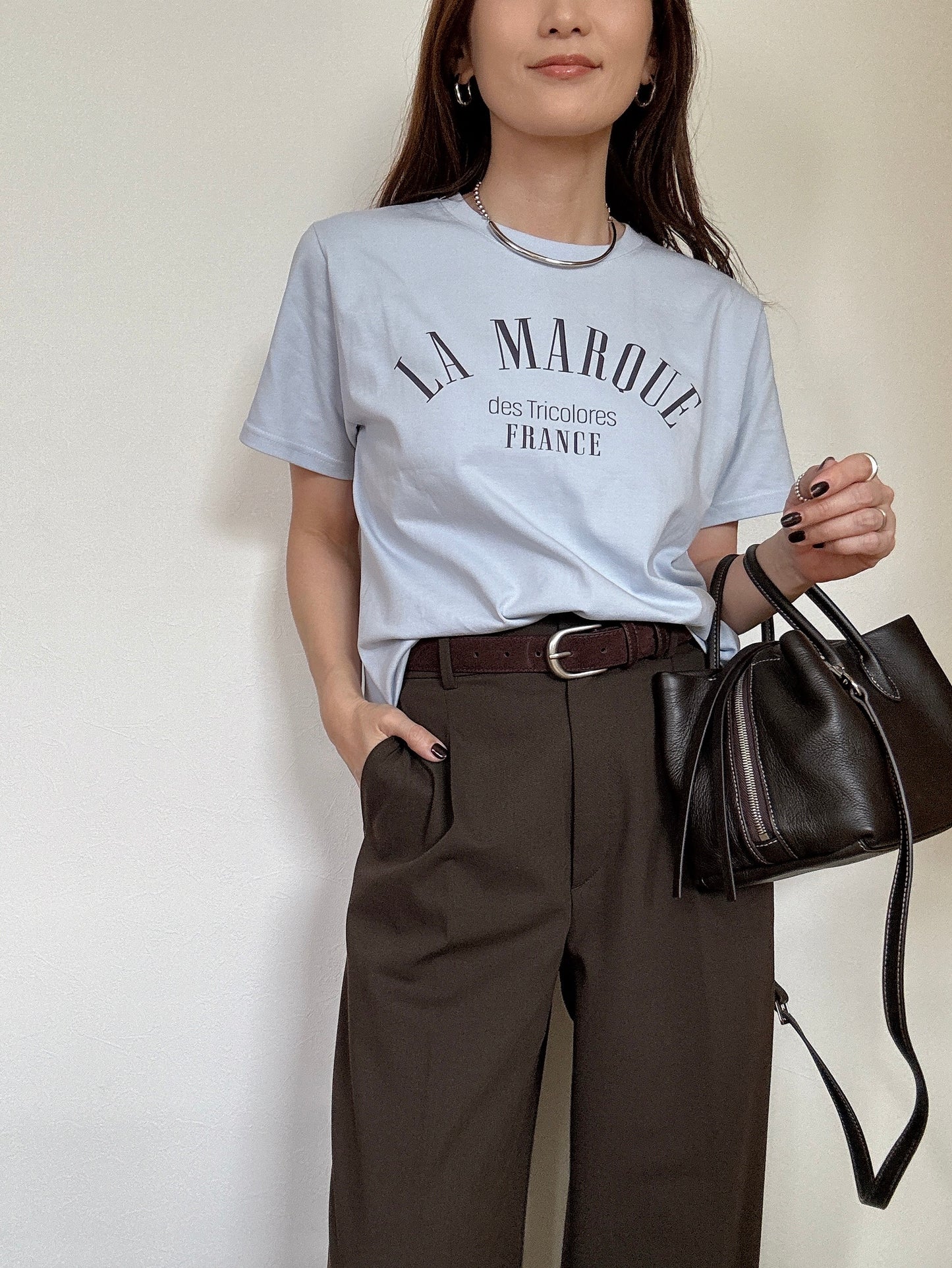 LA MAROUE ロゴTシャツ