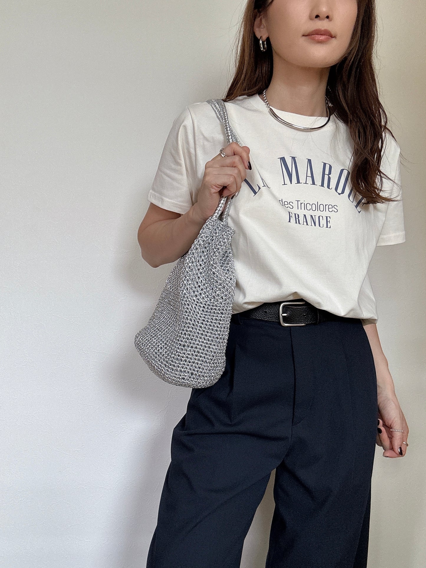 LA MAROUE ロゴTシャツ