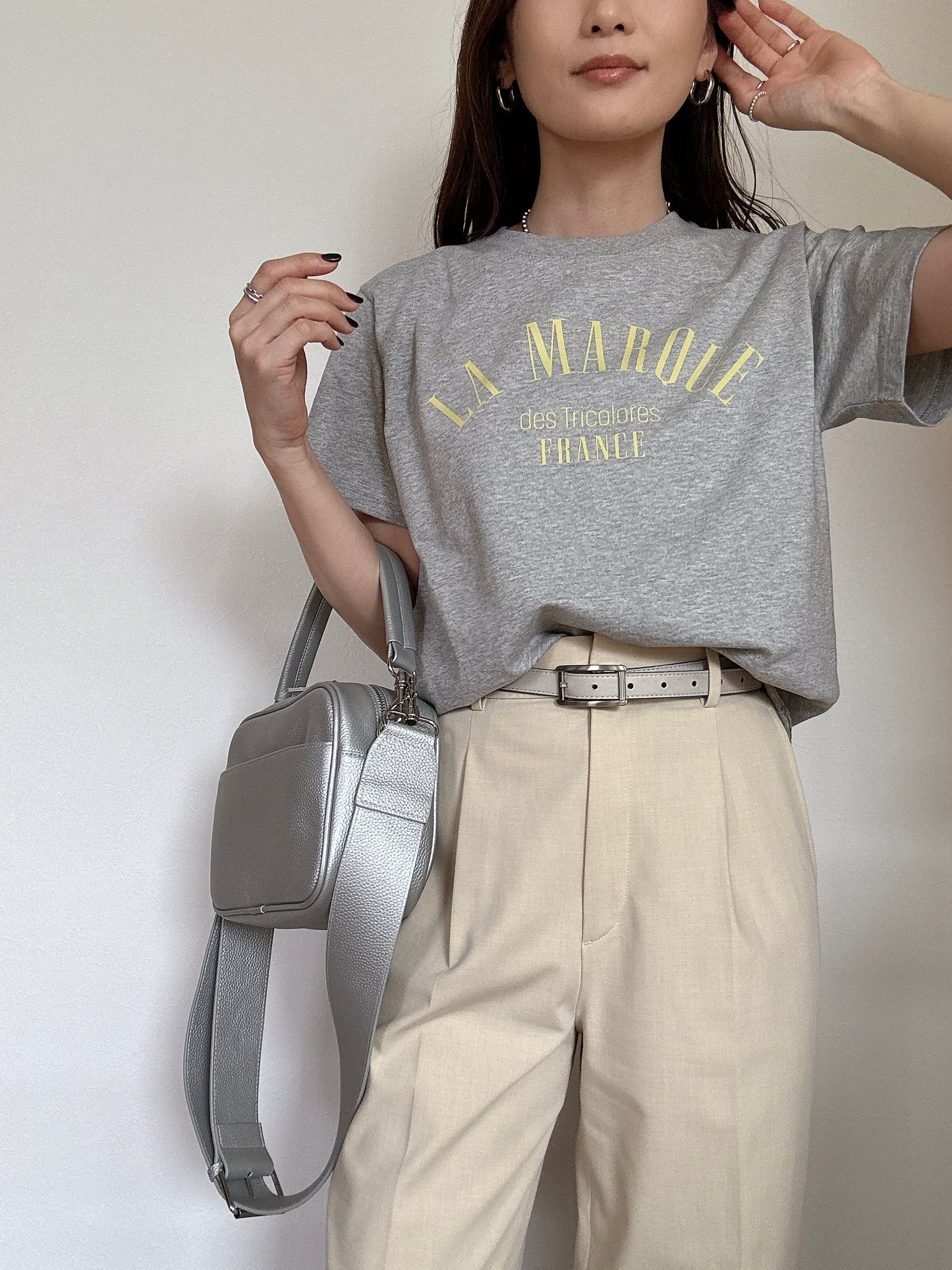 LA MAROUE ロゴTシャツ