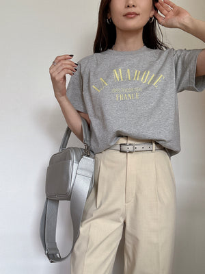 LA MAROUE ロゴTシャツ