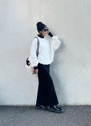 オーバーサイズスウェットシャツ