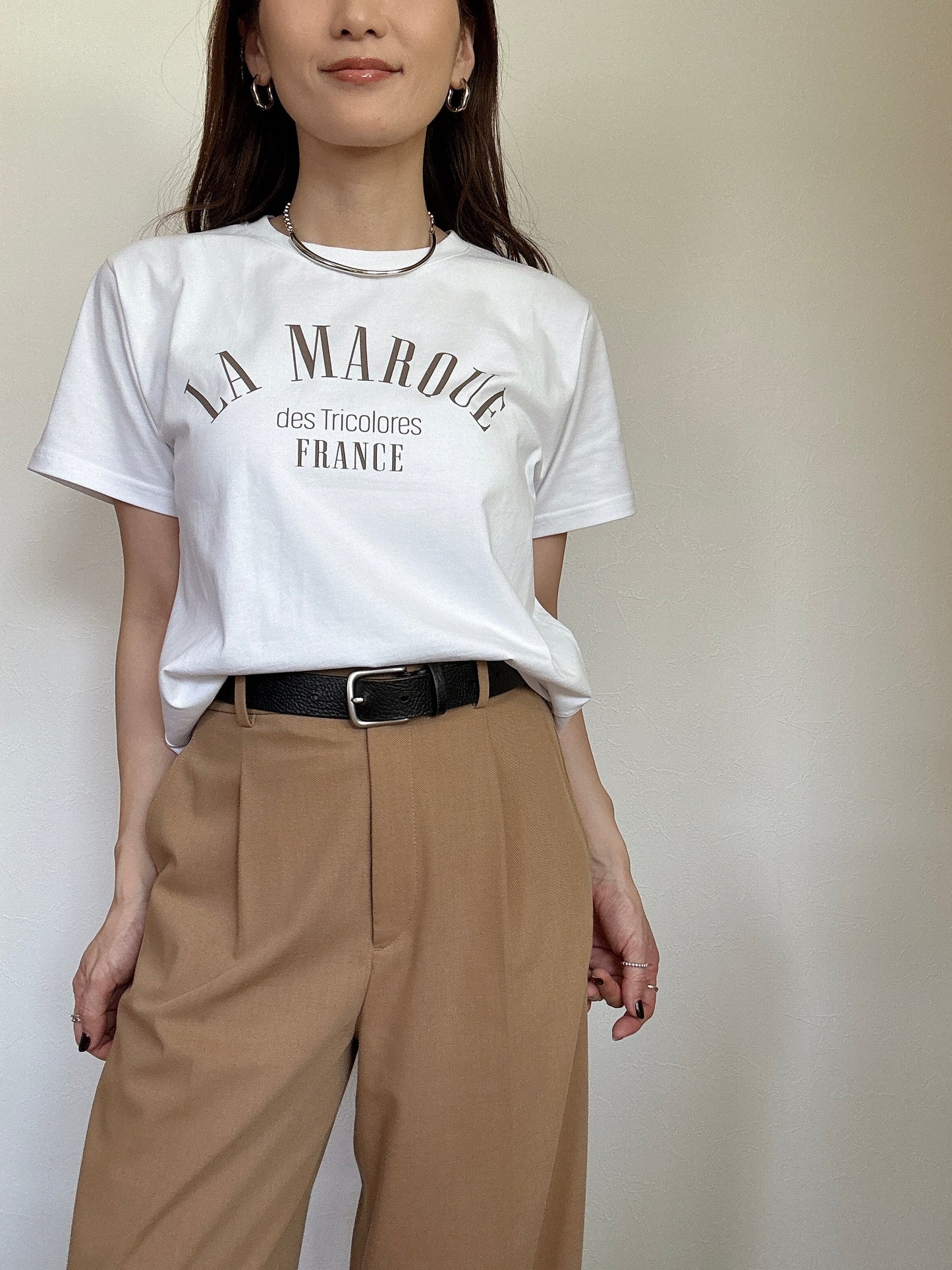 LA MAROUE ロゴTシャツ