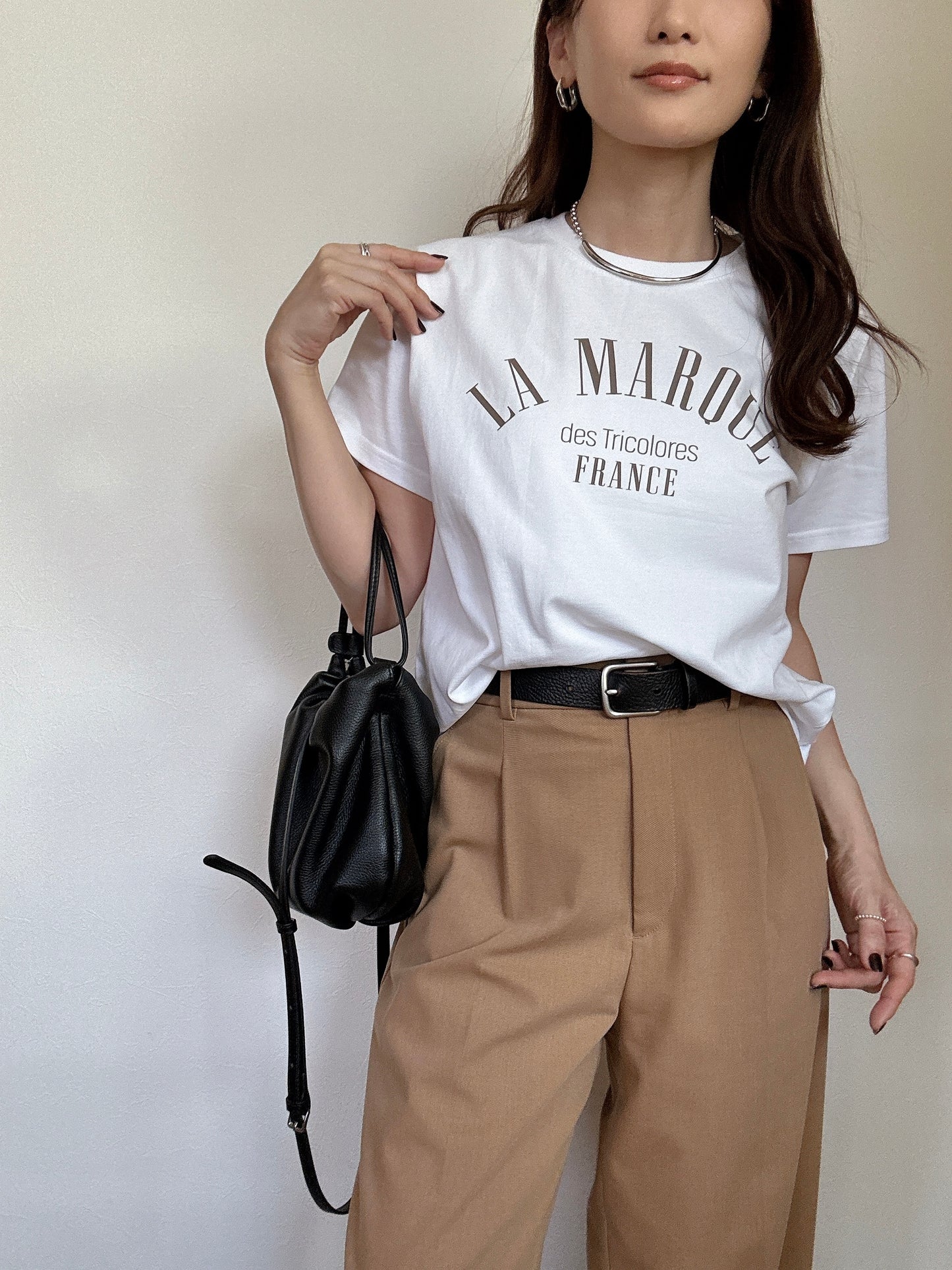 LA MAROUE ロゴTシャツ