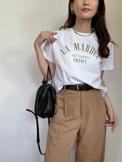 LA MAROUE ロゴTシャツ