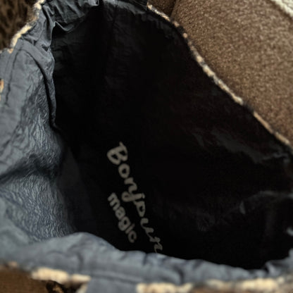 レオパードボア リバーシブルBAG