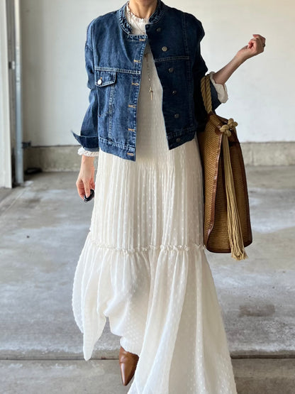 スタンドカラーショートGジャン