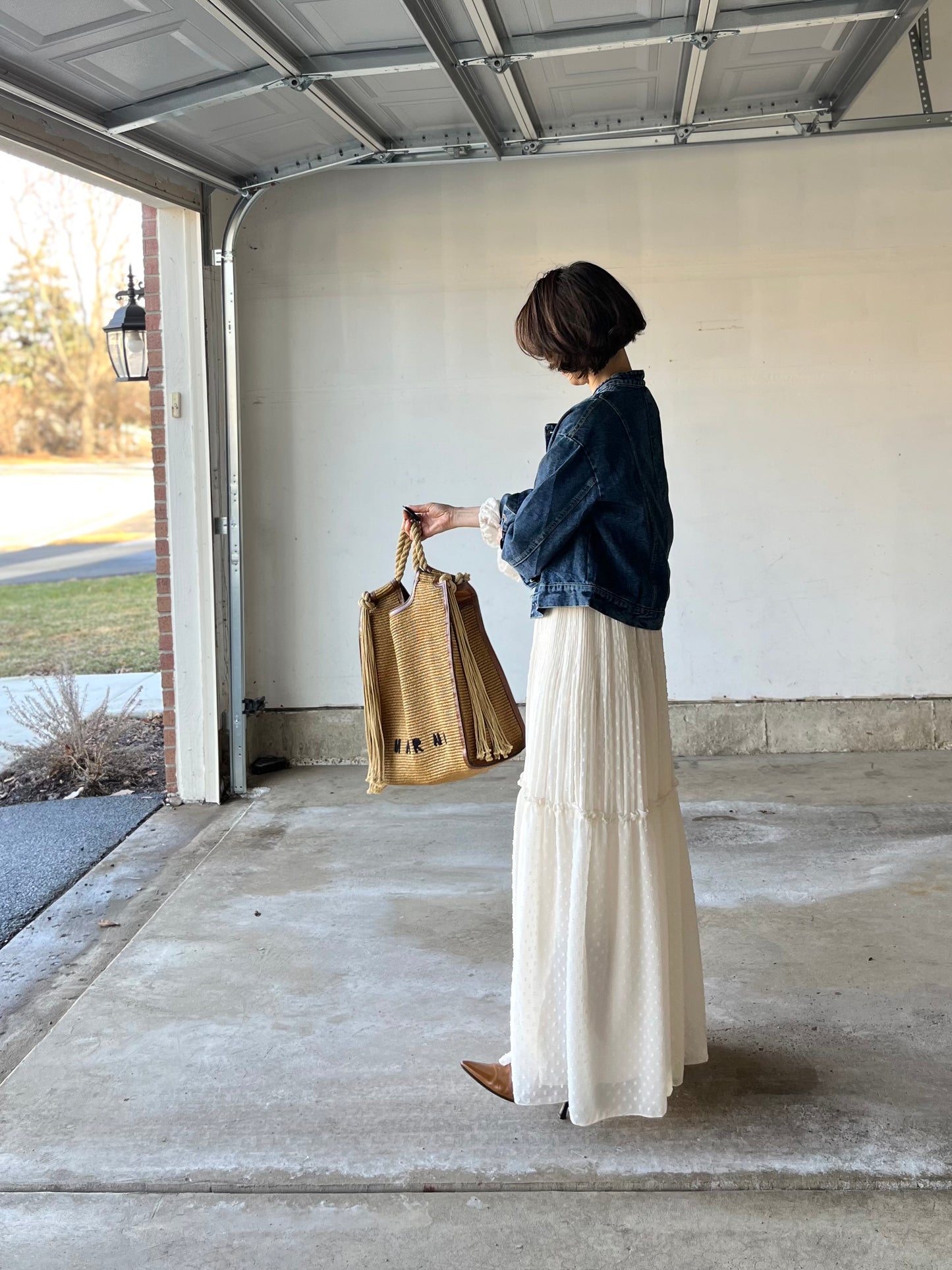 スタンドカラーショートGジャン