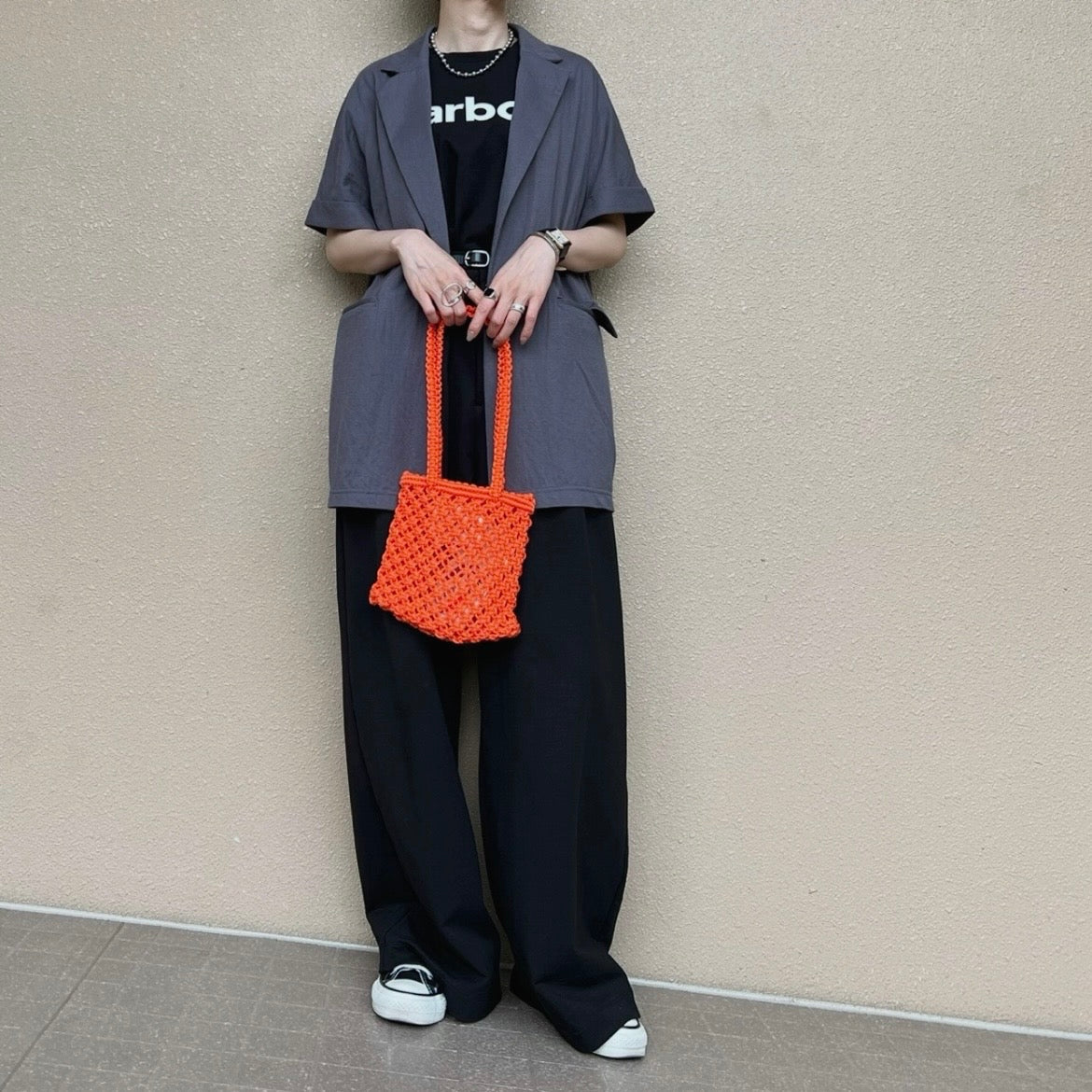 リュクスかのこ半袖ジャケット