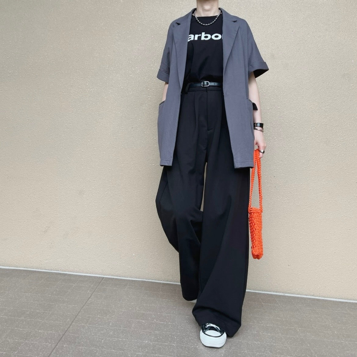 リュクスかのこ半袖ジャケット