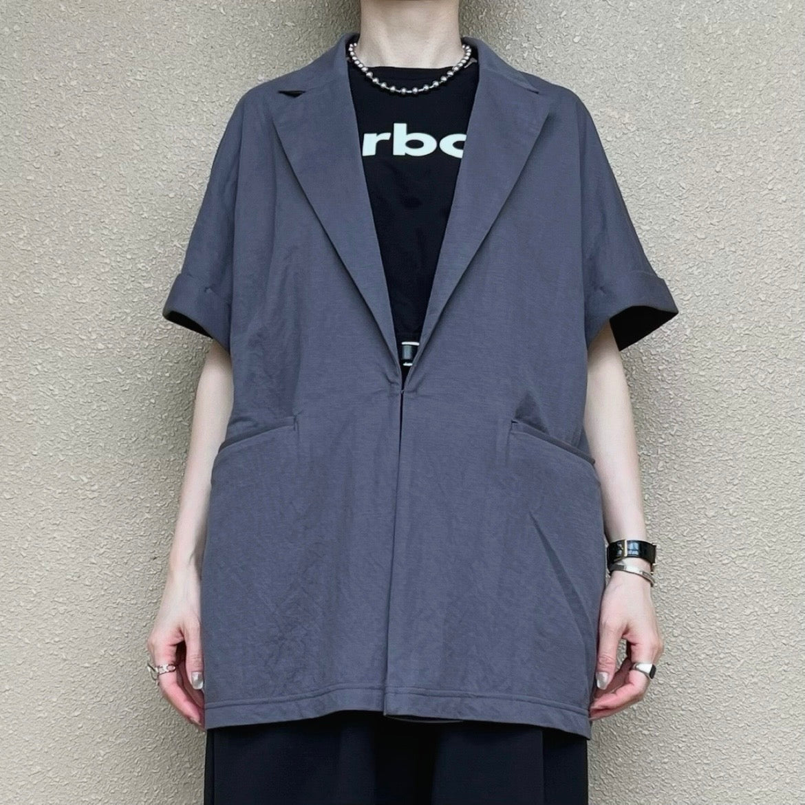 リュクスかのこ半袖ジャケット
