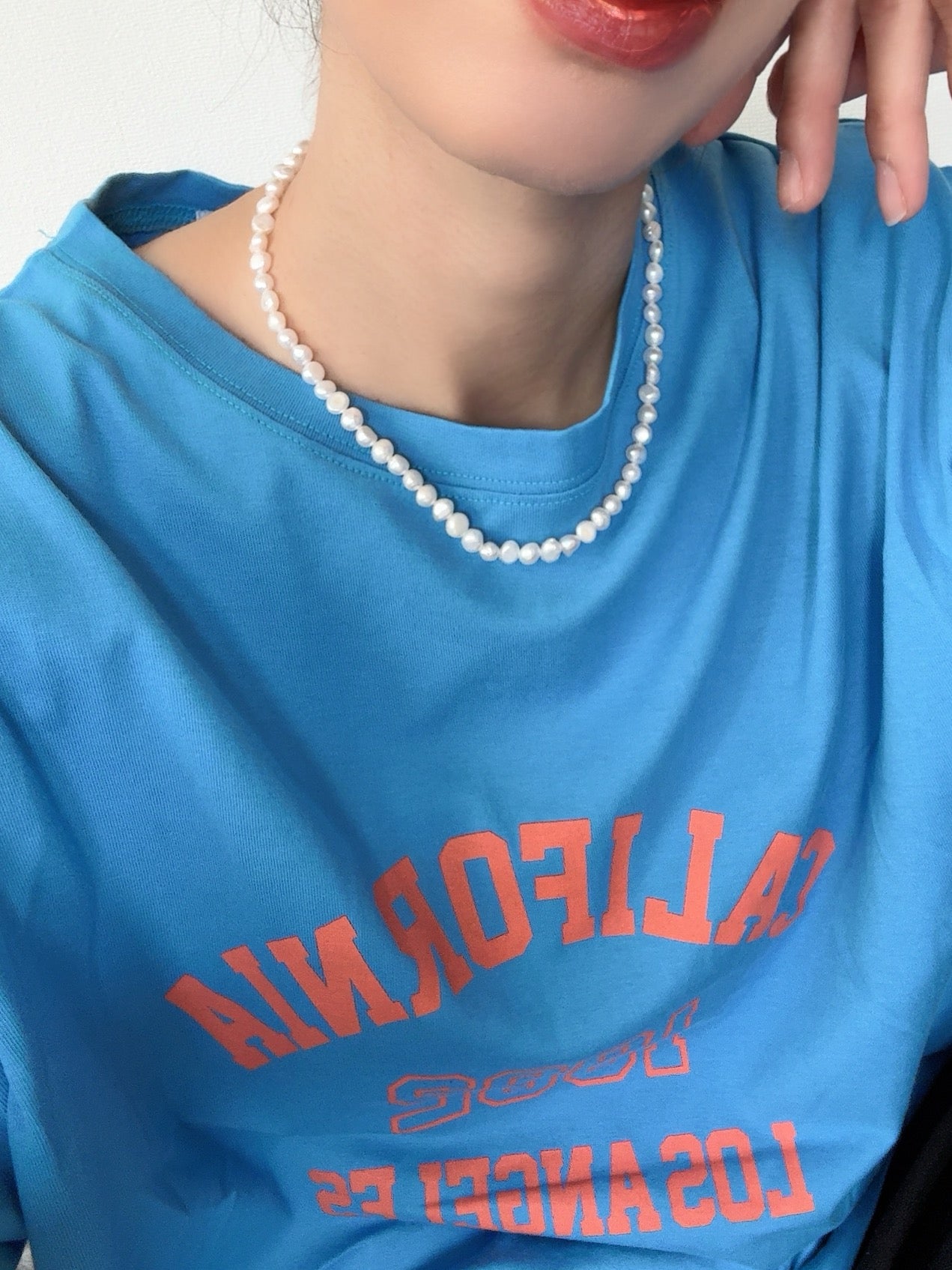 淡水パールネックレス