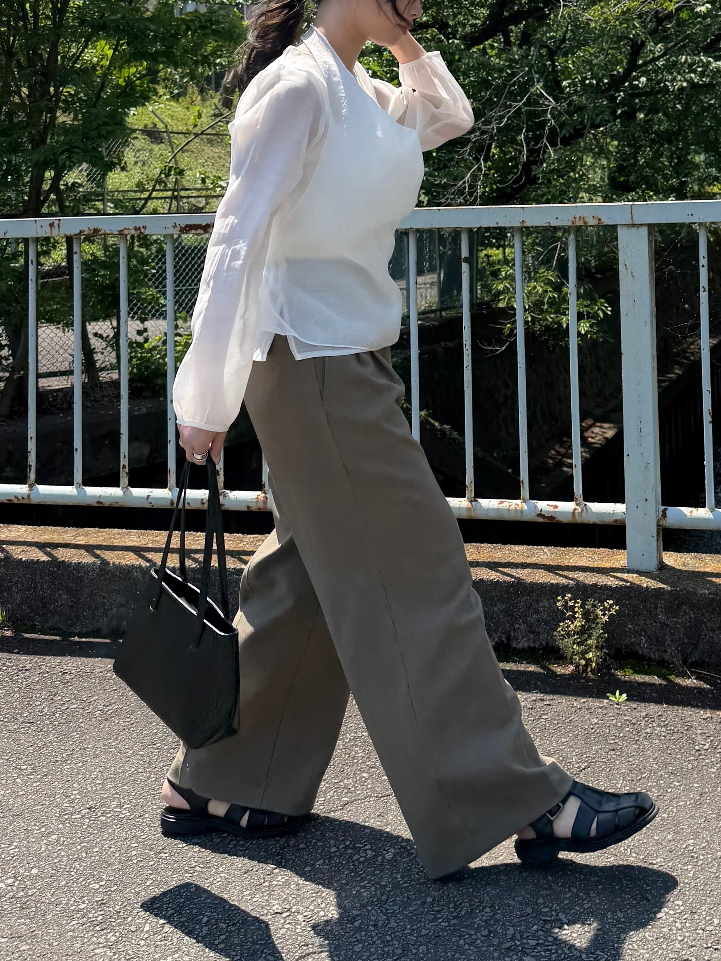 2wayホルターブラウスセット