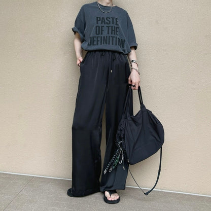 ワントーンロゴBOXTシャツ