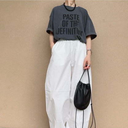 ワントーンロゴBOXTシャツ