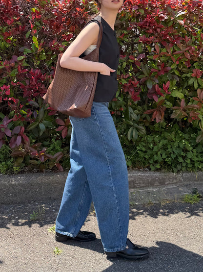 ノーカラーコクーンベスト