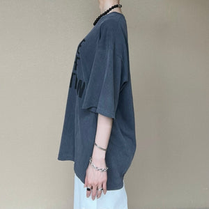 ワントーンロゴBOXTシャツ