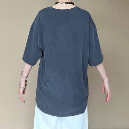 ワントーンロゴBOXTシャツ