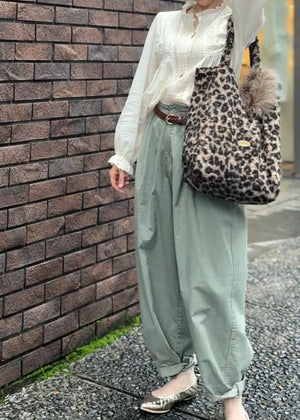 レオパードボア リバーシブルBAG