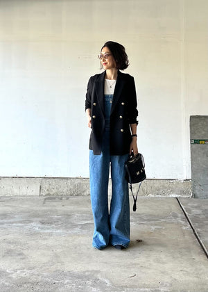 デニムサロペット