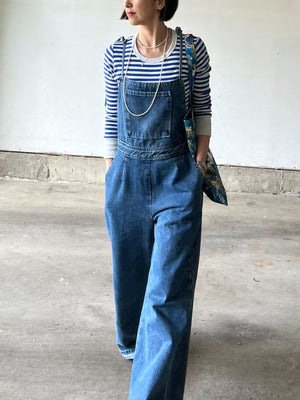 デニムサロペット