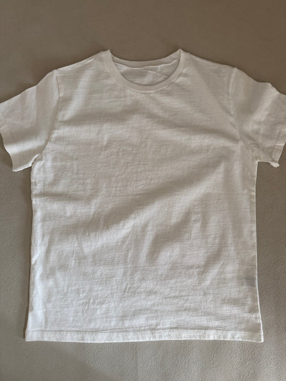バイオウォッシュクルーネックTシャツ