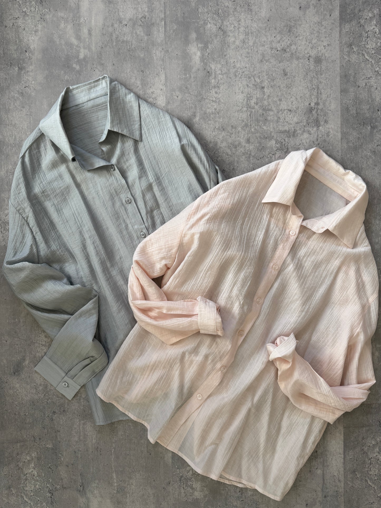 エアーテンセルオーバーフィットシャツ