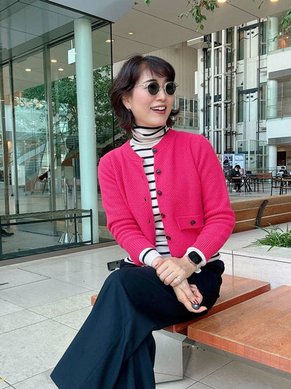 カシミヤフィオナニットカーディガン