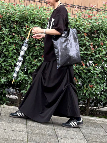 PARISビッグロゴ オーバーサイズニット