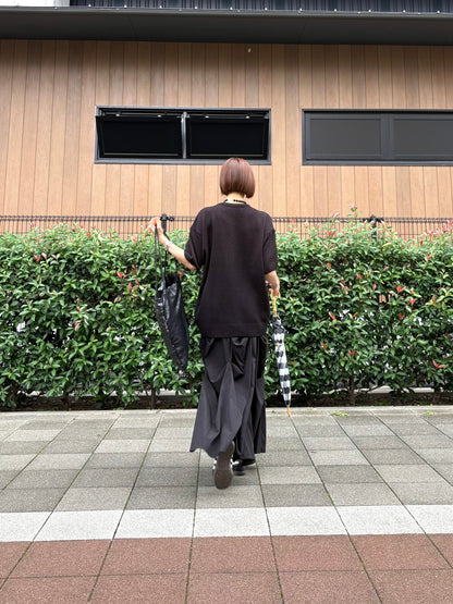 PARISビッグロゴ オーバーサイズニット
