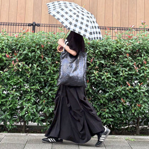 ランダムタック アシンメトリースカート