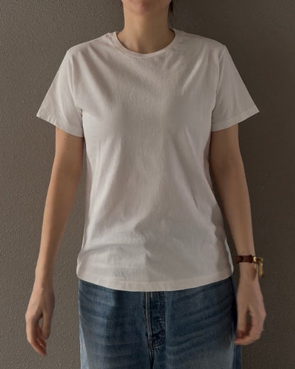 バイオウォッシュクルーネックTシャツ