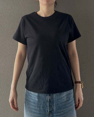 バイオウォッシュクルーネックTシャツ