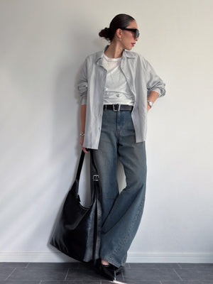 エアーテンセルオーバーフィットシャツ