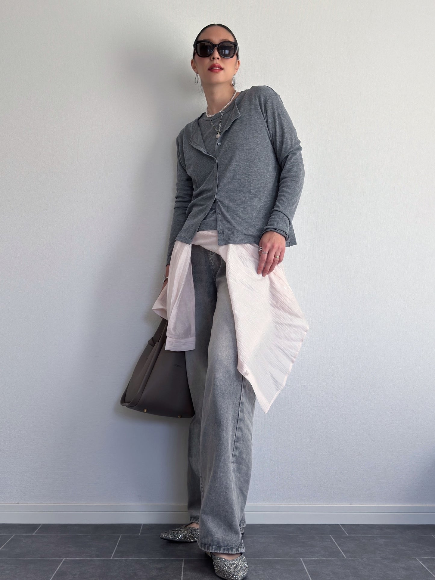 エアーテンセルオーバーフィットシャツ