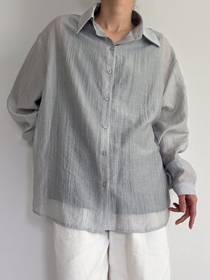 エアーテンセルオーバーフィットシャツ