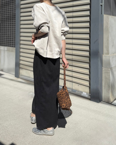 スエードロングスカート