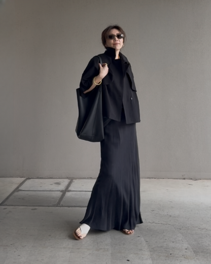 ケープショートトレンチコート