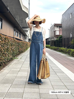 デニムサロペット