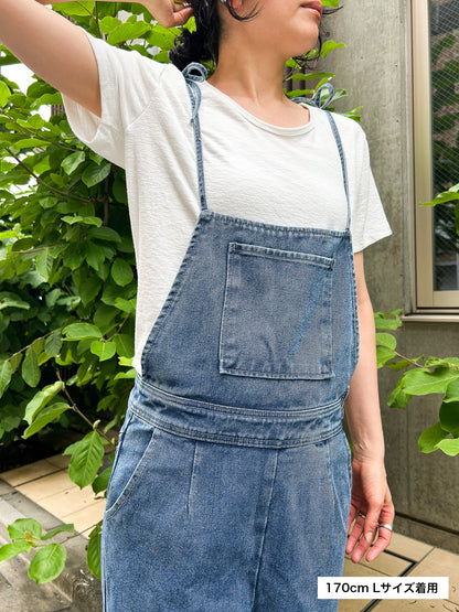デニムサロペット