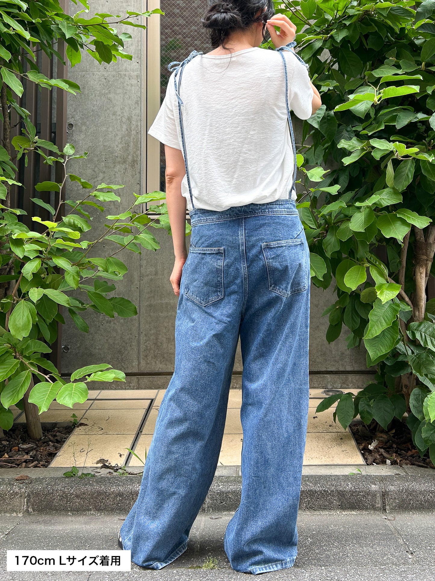 デニムサロペット