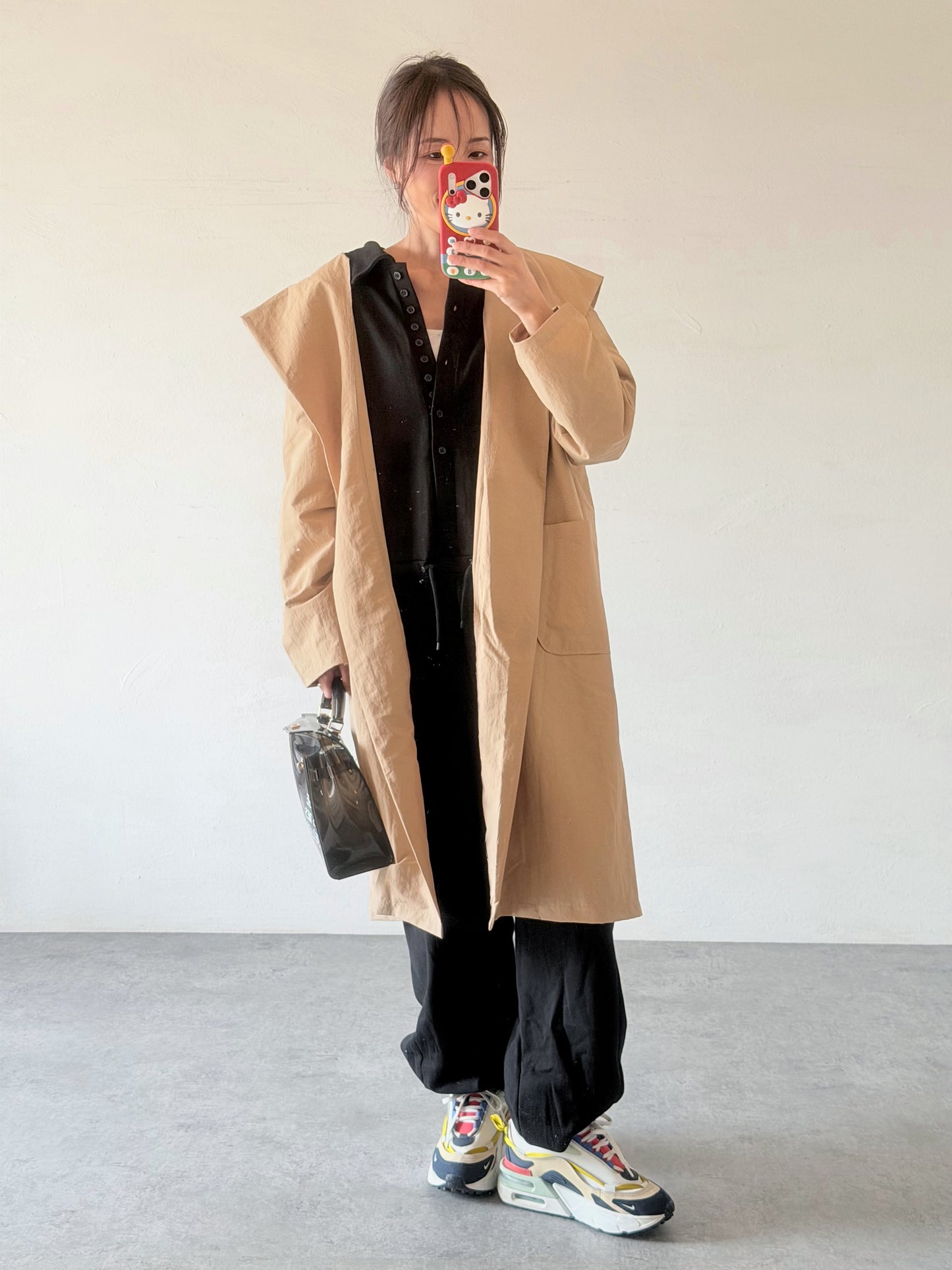 スウェットジャンプスーツ