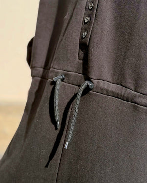 スウェットジャンプスーツ