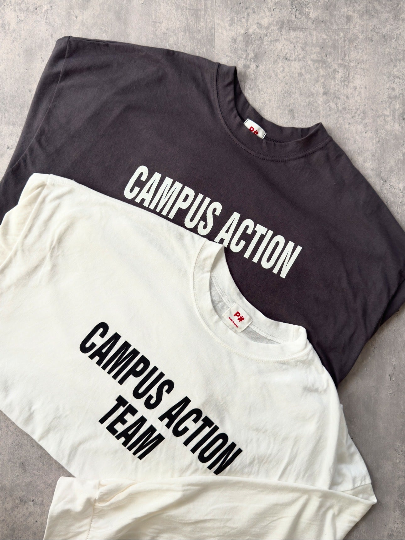 CAMPUS ACTIONロゴ オーバーロンT
