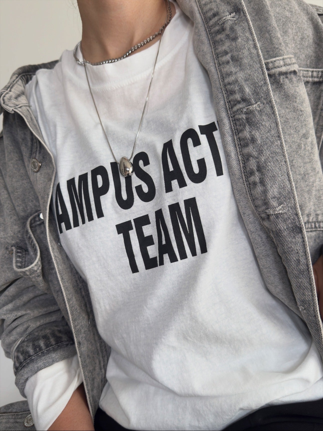 CAMPUS ACTIONロゴ オーバーロンT