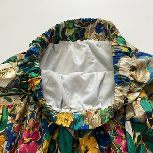 ヴィンテージ風フラワーギャザースカート